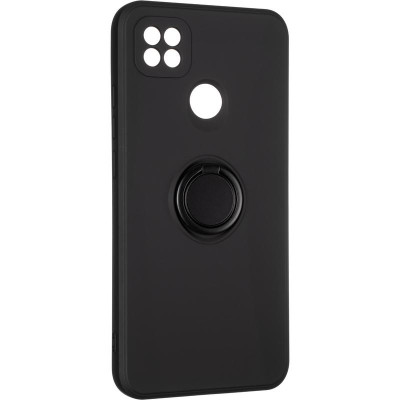 Чохол-силікон Gelius Ring Holder Case for Xiaomi Redmi 9C Black