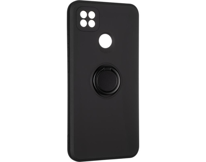 Чохол-силікон Gelius Ring Holder Case for Xiaomi Redmi 9C Black