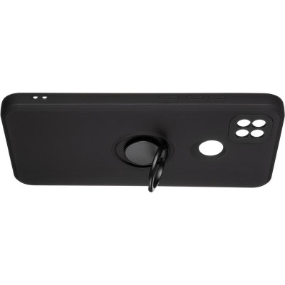 Чохол-силікон Gelius Ring Holder Case for Xiaomi Redmi 9C Black