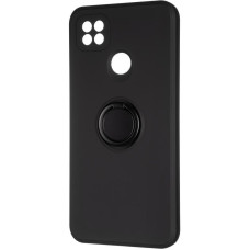 Чохол-силікон Gelius Ring Holder Case for Xiaomi Redmi 9C Black