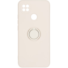 Чехол-силикон Gelius Ring Holder Case for Xiaomi Redmi 9C Ivory White