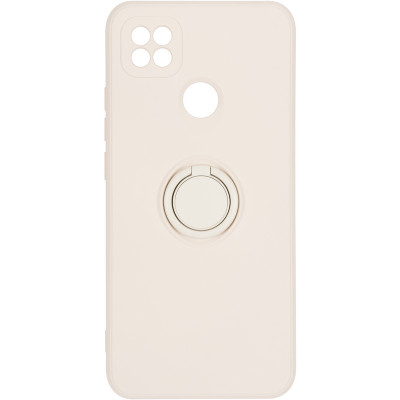 Чохол-силікон Gelius Ring Holder Case for Xiaomi Redmi 9C Ivory White