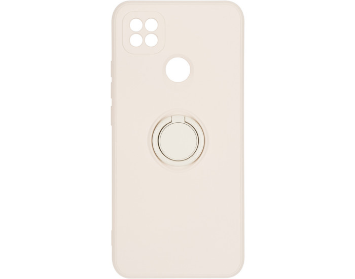 Чохол-силікон Gelius Ring Holder Case for Xiaomi Redmi 9C Ivory White
