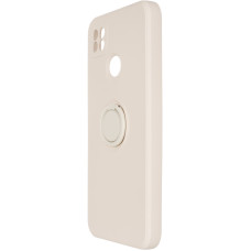 Чохол-силікон Gelius Ring Holder Case for Xiaomi Redmi 9C Ivory White