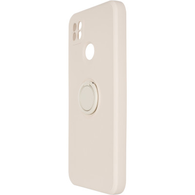 Чохол-силікон Gelius Ring Holder Case for Xiaomi Redmi 9C Ivory White