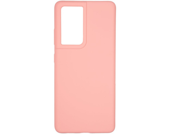 Чехол-силикон оригинал 99% Soft Matte Samsung G998 S21 Ultra Pink