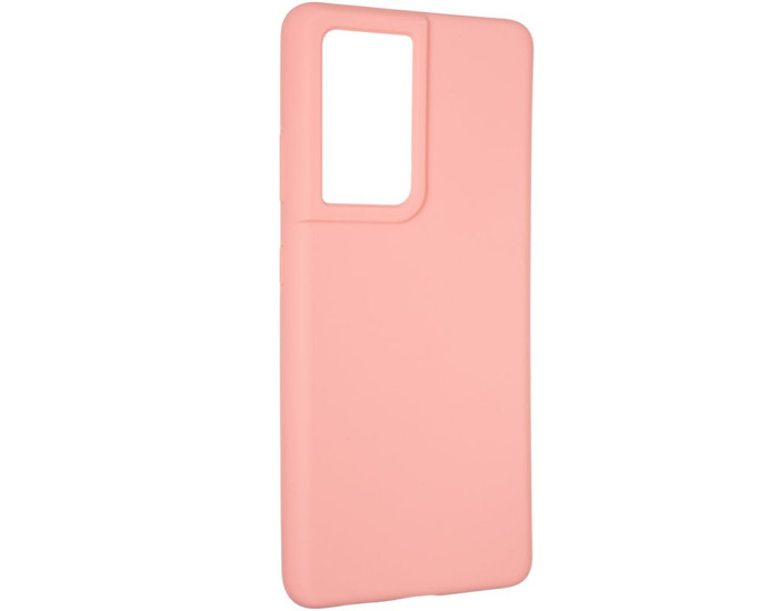 Чехол-силикон оригинал 99% Soft Matte Samsung G998 S21 Ultra Pink