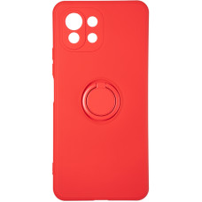 Чехол-силикон Gelius Ring Holder Case Xiaomi Mi11 Lite Red