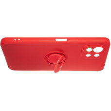 Чехол-силикон Gelius Ring Holder Case Xiaomi Mi11 Lite Red
