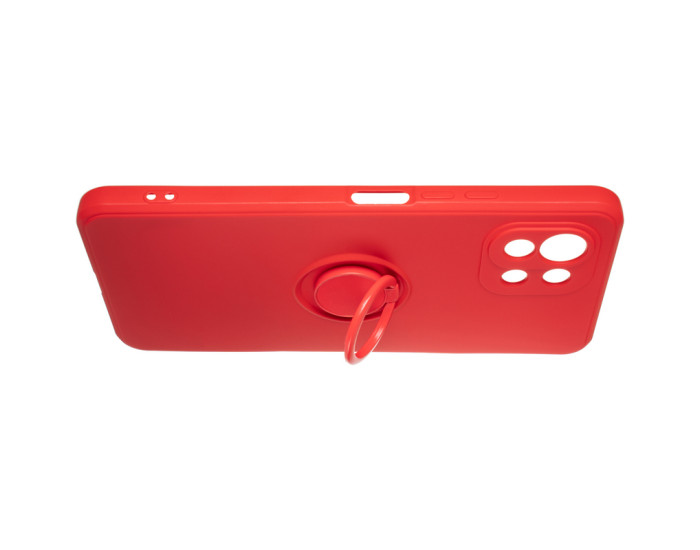 Чохол-силікон Gelius Ring Holder Case Xiaomi Mi11 Lite Red