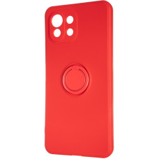 Чехол-силикон Gelius Ring Holder Case Xiaomi Mi11 Lite Red