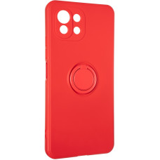 Чехол-силикон Gelius Ring Holder Case Xiaomi Mi11 Lite Red