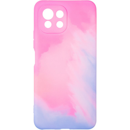 Чехол-силикон Watercolor Case Xiaomi Mi11 Lite, Pink