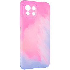Чохол-силікон Watercolor Case Xiaomi Mi11 Lite, Pink