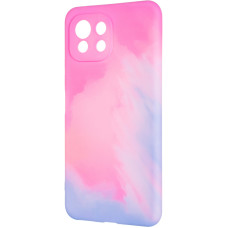 Чохол-силікон Watercolor Case Xiaomi Mi11 Lite, Pink