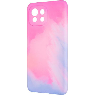 Чохол-силікон Watercolor Case Xiaomi Mi11 Lite, Pink
