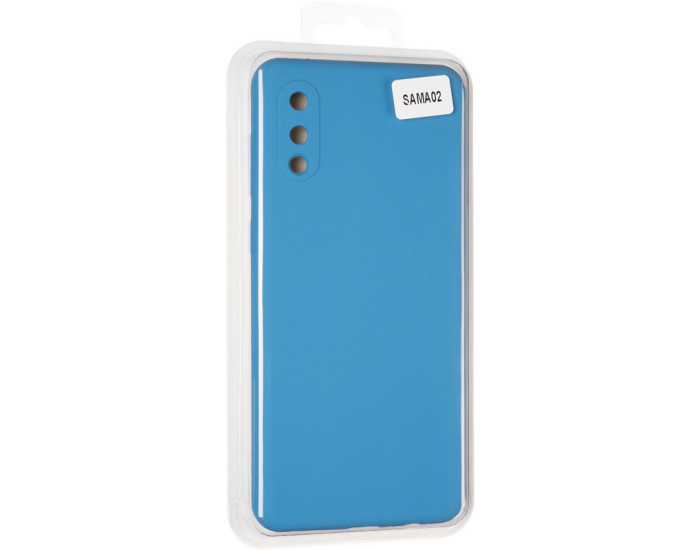 Чехол-силикон 99% Soft Matte Case Samsung A022, A02 Blue