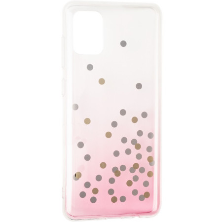 Чехол-силикон Crystal Shine Case Samsung A315 A31 Pink