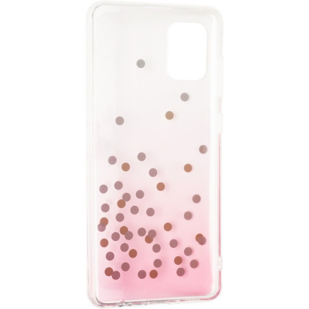 Чехол-силикон Crystal Shine Case Samsung A315 A31 Pink