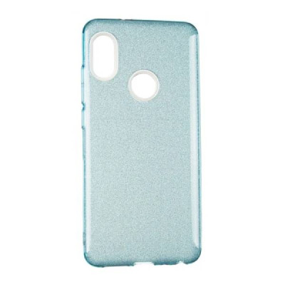 Чехол-силикон Remax Glitter Xiaomi Redmi Note 6 Pro Blue