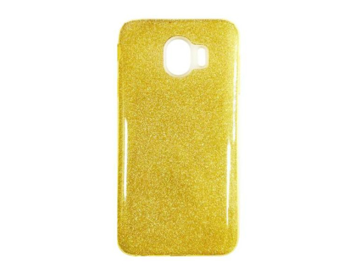 Чехол-силикон Twins Glitter Samsung J400 J4 - 2018 with Yellow