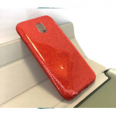 Чехол-силикон Remax Glitter Samsung J530 J5 - 2017 Red