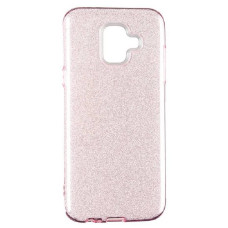 Чехол-силикон Remax Glitter Samsung J415 J4 Plus - 2018 Pink (Класс B)