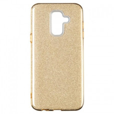 Чехол-силикон Remax Glitter Samsung J260 J2 Core - 2018 Gold