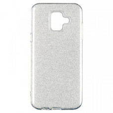 Чехол-силикон Remax Glitter Samsung A600 A6 - 2018 Silver