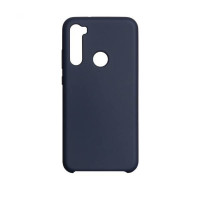 Чехол-силикон оригинал Full Soft Matte Xiaomi Redmi Note 8 Navy Blue