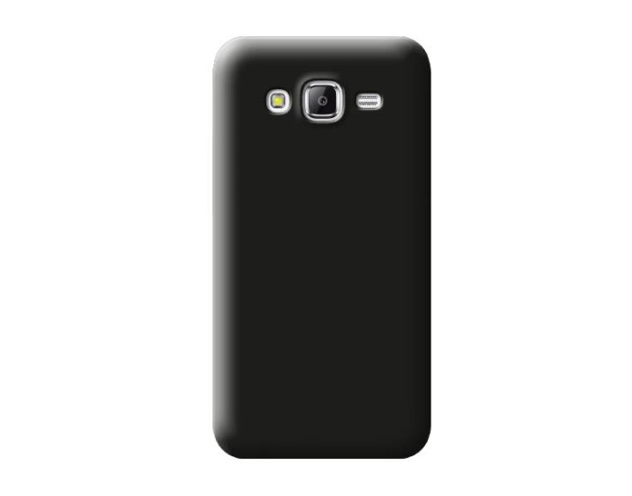 Чехол-силикон оригинал Soft Matte Samsung J500 J5 - 2015 Black