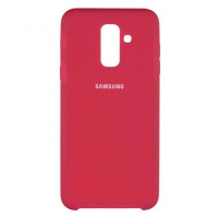 Чехол-силикон оригинал Soft Matte Samsung A605 A6 Plus - 2018 Red