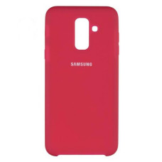 Чехол-силикон оригинал Soft Matte Samsung A605 A6 Plus - 2018 Red
