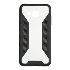 Чехол iPaky Carbon Samsung A320 A3 - 2017 Black with Silver