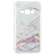 Чехол-силикон Baseus Mramor Shine Samsung J400 J4 - 2018 Silver