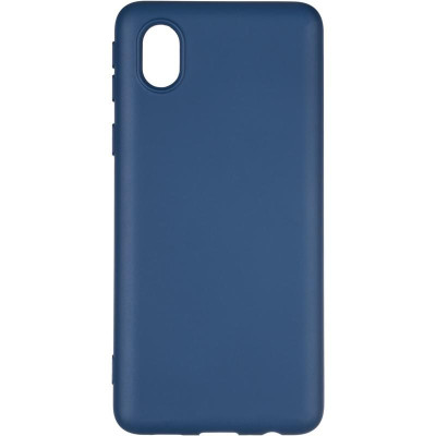 Чехол-силикон Full Soft Case Samsung A013 A01 Core Dark Blue