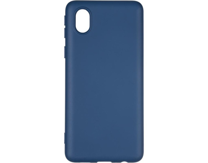 Чехол-силикон Full Soft Case Samsung A013 A01 Core Dark Blue