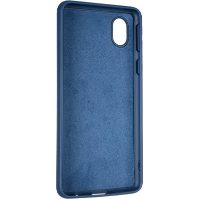 Чехол-силикон Full Soft Case Samsung A013 A01 Core Dark Blue