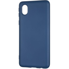 Чехол-силикон Full Soft Case Samsung A013 A01 Core Dark Blue