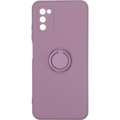 Чохол-силікон Gelius Ring Case Samsung A037, A03S Marsala