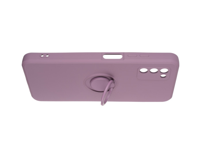Чохол-силікон Gelius Ring Case Samsung A037, A03S Marsala