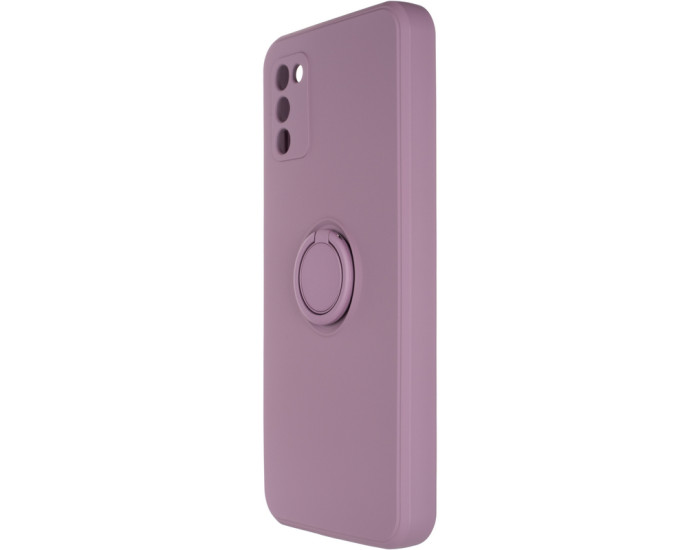 Чохол-силікон Gelius Ring Case Samsung A037, A03S Marsala