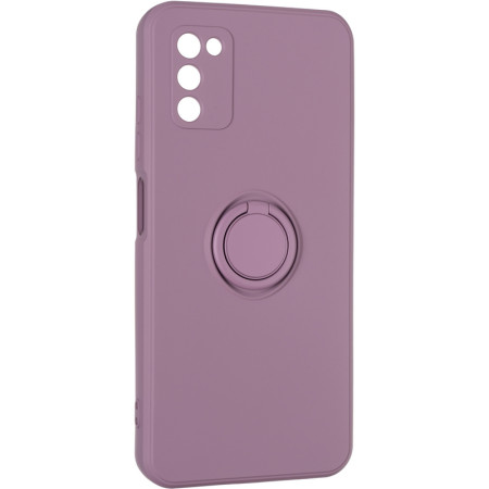 Чехол-силикон Gelius Ring Case Samsung A037, A03S Marsala