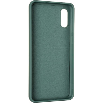 Чохол-силікон Gelius Ring Holder Case Samsung A022, A02 Dark Green