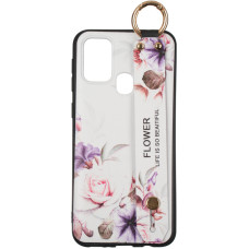 Чехол-силикон Flower Rope Case Samsung  M315 M31 White