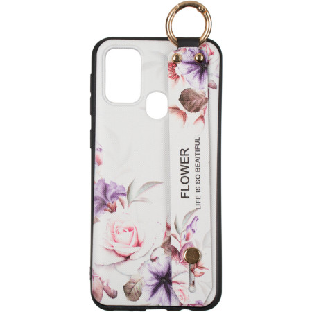 Чехол-силикон Flower Rope Case Samsung  M315 M31 White