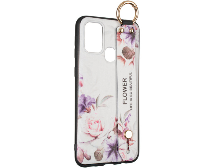 Чохол-силікон Flower Rope Case Samsung M315 M31 White