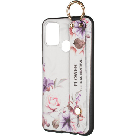 Чехол-силикон Flower Rope Case Samsung  M315 M31 White