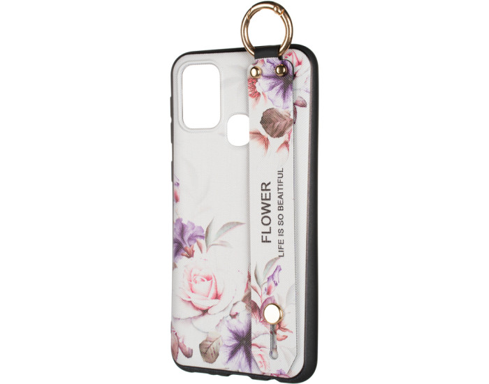 Чохол-силікон Flower Rope Case Samsung M315 M31 White