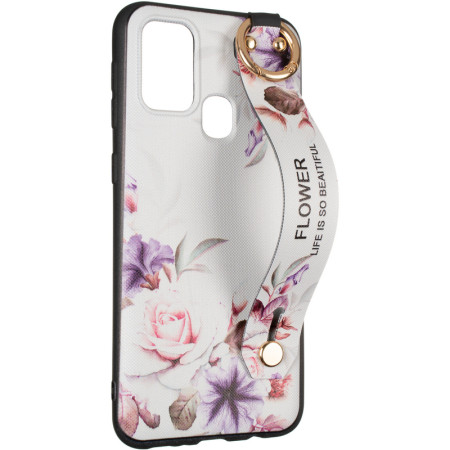 Чехол-силикон Flower Rope Case Samsung  M315 M31 White